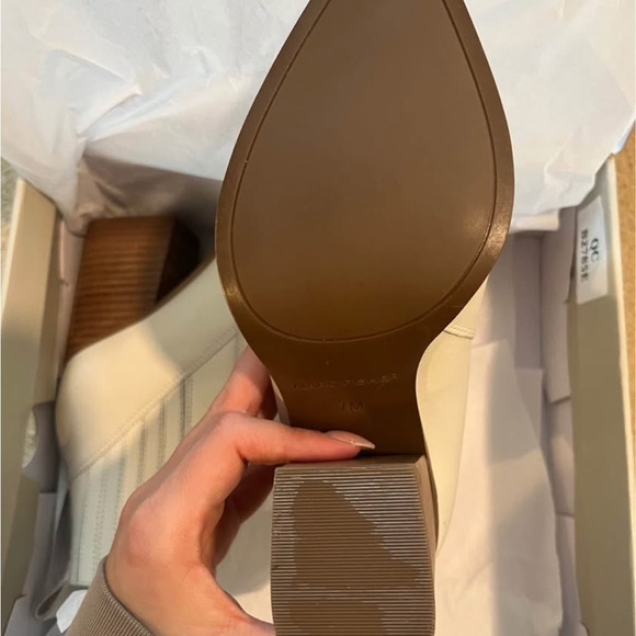 Marc Fisher Ivory Boots - Picture 3 of 4